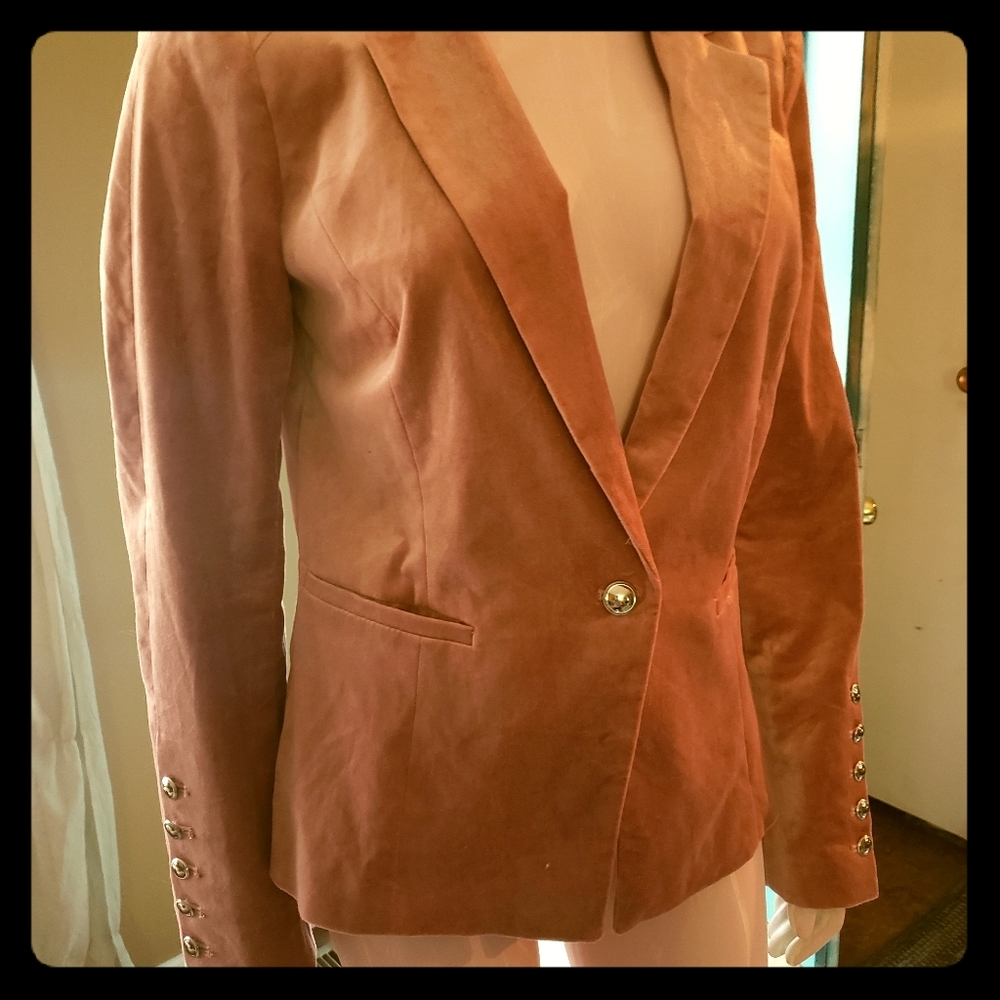Velvet blazer